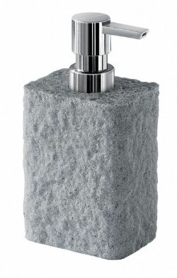 Gedy Настольный дозатор с пластиковой помпой Aries, хром арт. AR80(08)