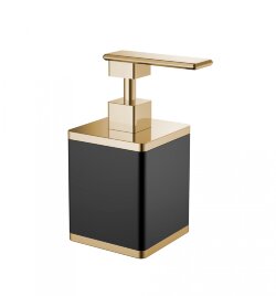 Boheme Дозатор жидкого мыла латунь, стекло, золото Без коллекции арт. 10969-B-G