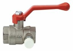 Remer Кран со спускником 1/2" 374FF12, цвет: хром
