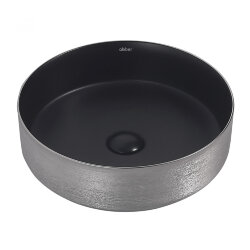 Abber Раковина накладная 400x400мм Bequem, серый арт. AC2109BS