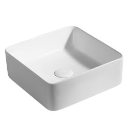 Azario Раковина 34,5х34х12, накладная, белая арт. AZ-41314