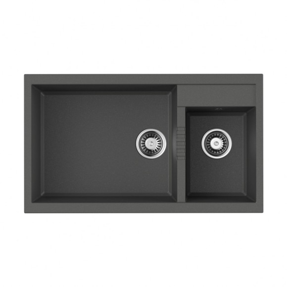 Omoikiri Кухонная мойка Tedori 86-2-LB-PL, серый арт. 4993939