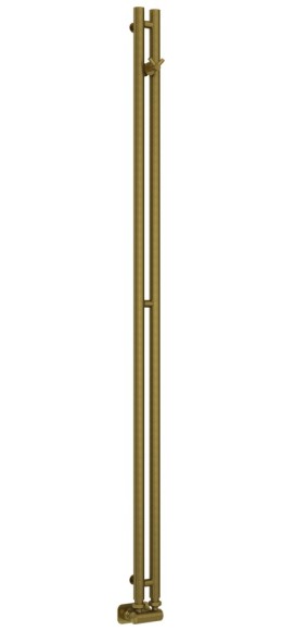 Водяной полотенцесушитель Нюанс EU50+ 1545х50 (состаренная бронза) Сунержа арт. 05-0212-1545