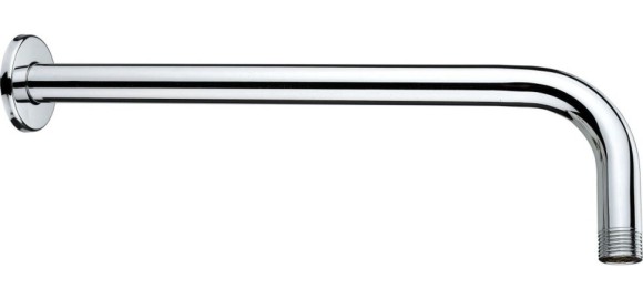 AQG Настенный круглый кронштейн длиной 30,5 см, для верхнего душа, CURVE, хром арт. 12CUR0120