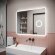Sancos Зеркало для ванной комнаты SANCOS Arcadia 1.0 900х700 с подсветкой, арт. AR1.900