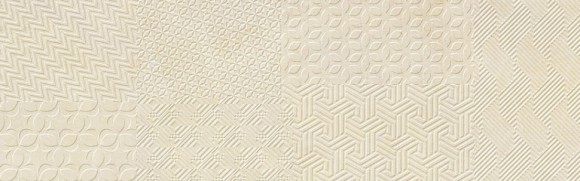 Cifre Настенная плитка Materia textile ivory 25x80, под камень - 78796531