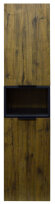 Azario Пенал подвесной 40 400х320х1600 универсальный, цвет Дуб Веллингтон, Gris арт. CS00080417