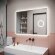 Sancos Зеркало для ванной комнаты SANCOS Arcadia 1.0 1000х700 с подсветкой, арт. AR1.1000