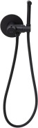 Allen Brau Смеситель с гигиеническим душем (с внутренней частью), Thermo Rund, 5.60001-31 цвет: черный матовый
