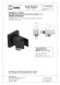 AQG Душевой комплект eс217 на 2 потребителя: с квадратным верхним душем 25х25 см и потолочным кронштейном 35 см, Bold, черный матовый арт. 19BOLEC21705
