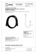 AQG Душевой шланг из пвх, AQUABLACK, черный матовый арт. 14AQU1750500
