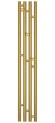 Электрический полотенцесушитель Кантата 3.0 1200х159 левый (золото) Сунержа арт. 03-5846-1216