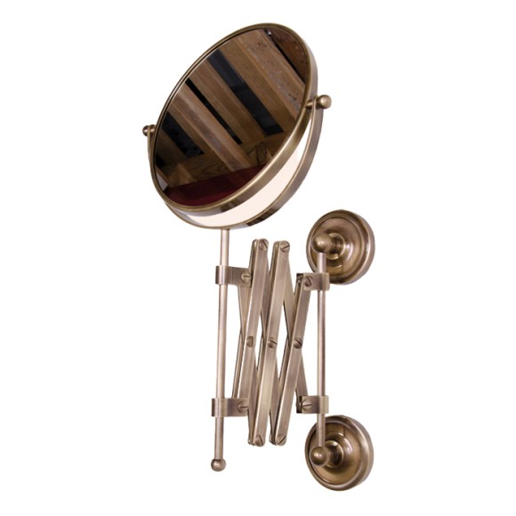 Tiffany World Зеркало косметическое настенное, 2-х стороннее, Bristol, бронза TWBR024br