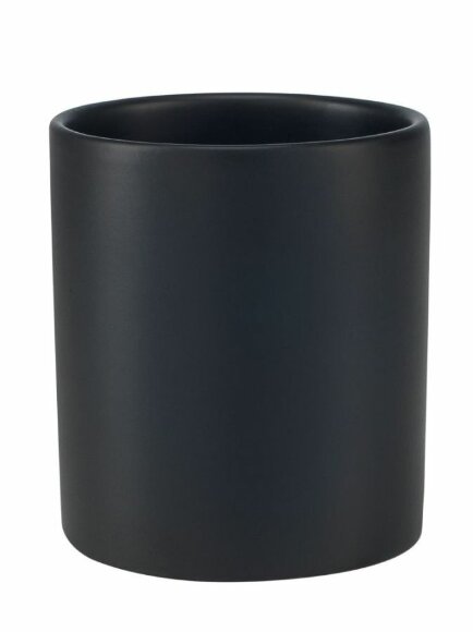 STIL HAUS наcтольный черный матовый керамический стакан черный матовый Bucket, арт. BK10AP(NEOP)