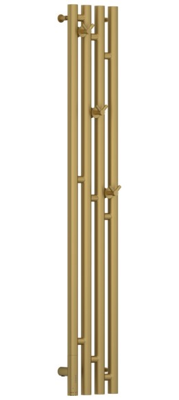 Электрический полотенцесушитель Кантата 3.0 1200х159 левый (матовое золото) Сунержа арт. 032-5846-1216
