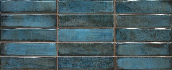 Cifre Керамическая плитка MONTBLANC SMART BLUE RG BRILLO 20x50 см, под камень - CFR_MBL_SM_BL20