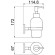 Allen Brau Дозатор для жидкого мыла Priority, белый, никель брашированный - 6.31006-BN