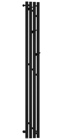 Электрический полотенцесушитель Кантата 3.0 1500х159 левый (матовый чёрный) Сунержа арт. 31-5846-1516