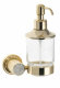 Boheme Дозатор для жидкого мыла латунь, стекло, золото Royal cristal арт. 10932-G-B