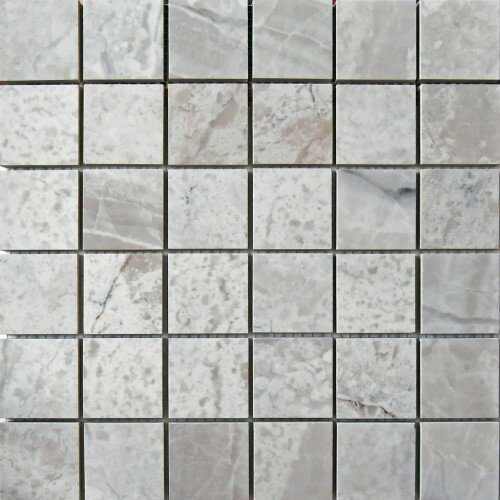 Neodom Керамогранит Supreme Mosaico Alabastri 5x5 White, под мрамор - N40005