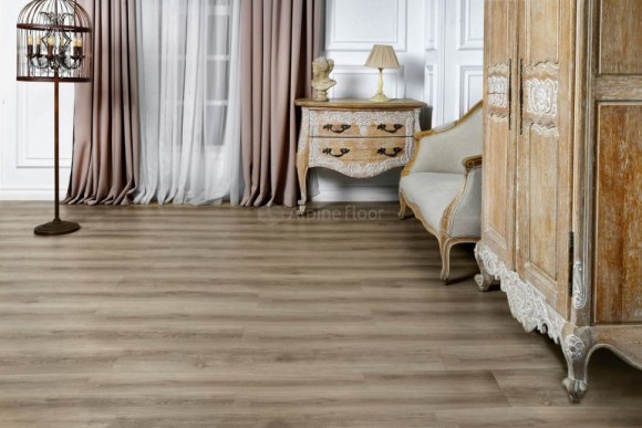 Alpine floor Кварцвиниловая плитка хэви, коричневый - ECO 12-8