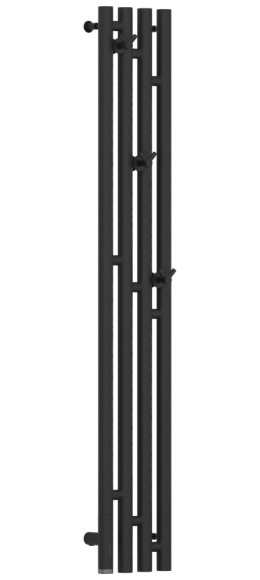 Электрический полотенцесушитель Кантата 3.0 1200х159 левый (тёмный титан муар) Сунержа арт. 15-5846-1216