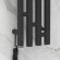 Электрический полотенцесушитель Кантата 3.0 1200х159 левый (тёмный титан муар) Сунержа арт. 15-5846-1216
