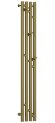 Электрический полотенцесушитель Кантата 3.0 1200х159 левый (состаренная бронза) Сунержа арт. 05-5846-1216