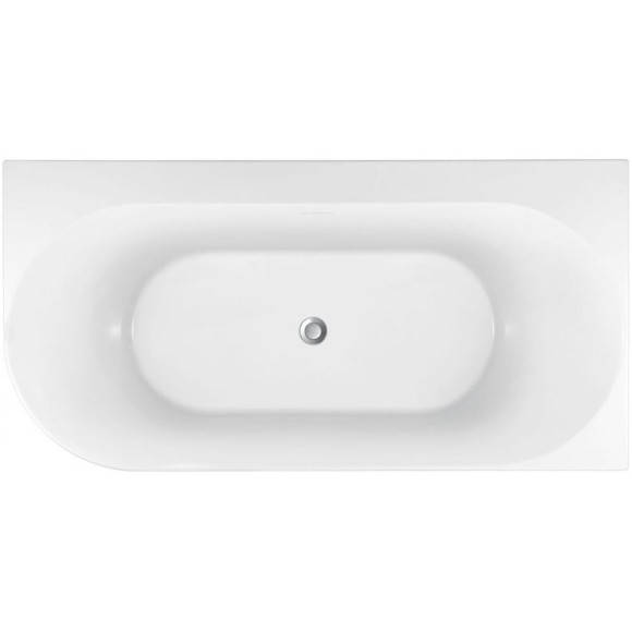 Allen Brau Акриловая ванна 170x78, асимметричная, Priority, 2.31004.21B цвет: белый матовый