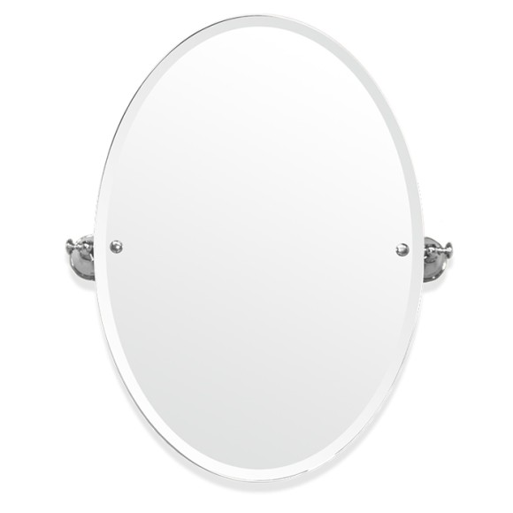 Tiffany World Вращающееся зеркало овальное 56х66см, Harmony, хром TWHA021cr