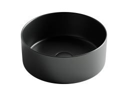 Ceramica Nova Раковина накладная круглая (чёрный матовый) Element арт. CN6032MB