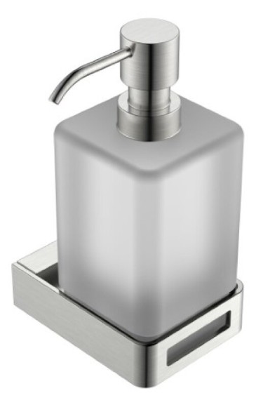 Boheme Дозатор для жидкого мыла латунь, стекло, никель Q арт. 10957-NB