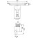TECE Сифон «вертикальный», dn 50* для установки в бетонной стяжке drainprofile арт. 673003