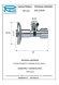 Remer Угловой вентиль для подключения смесителя 1171210, цвет: хром