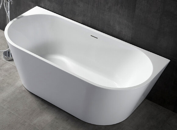 Овальная ванна 130X70 ABBER, белый арт. AB9216-1.3