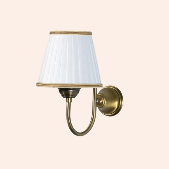 Tiffany World Настенная лампа светильника с основанием, Harmony, бронза TWHA029br без абажура