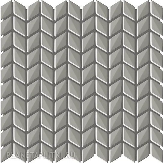 Ibero Керамогранит Mosaico Smart Dark Grey 29.6x31, моноколор - ПП-00011863