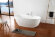 Овальная ванна 170X80 ABBER, белый арт. AB9323