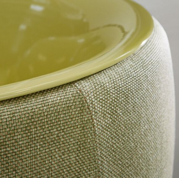 Bette Подиум текстильный для ванны Lux Oval Couture, оливковый арт. B804-851