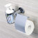 WasserKRAFT Держатель туалетной бумаги и освежителя rhein k-6259 цвет: хром