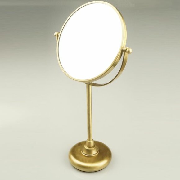 STIL HAUS настольное круглое поворотное косметическое зеркало (3x) бронза, арт. 752(25)