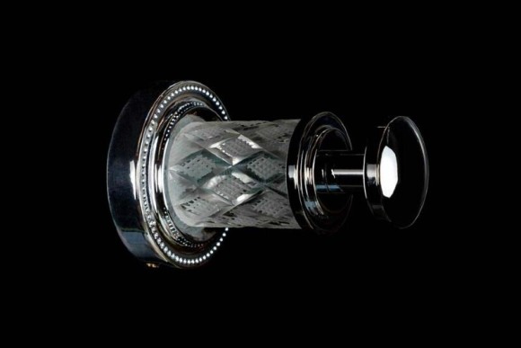 Boheme Крючок латунь, стекло, хром Murano cristal арт. 10906-CRST-СН