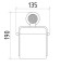 Boheme Держатель для туалетной бумаги с крышкой латунь, хром Royale cristal арт. 10921-CR