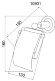 Boheme Держатель для туалетной бумаги с крышкой латунь, бронза Murano арт. 10901-BR