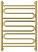 Водяной полотенцесушитель Элегия+ 800х600 (золото) Сунержа арт. 03-0205-8060