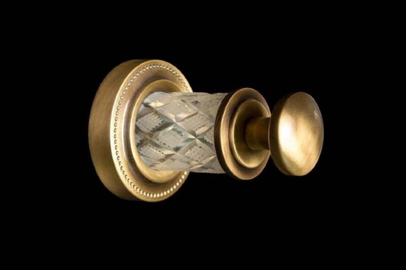 Boheme Крючок латунь, стекло, бронза Murano арт. 10906-W-BR