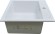 Azario Кухонная мойка Litos 570x505x200 искусственный мрамор, белая Litos арт. CS00078322
