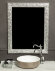 Armadi Art Зеркало 95x75 см, рельефная резная рама из массива дерева, комбинированный Linea арт. BH-535