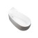 Allen Brau Акриловая ванна 170x80, овальная, Priority, 2.31002.21/PGM цвет: белый матовый/платина