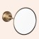 Tiffany World Подвесное зеркало косметическое круглое диам.14см, Harmony, бронза TWHA025br
